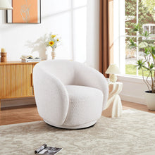 Load image into Gallery viewer, Swivel Accent Upholstered Barrel Chair
