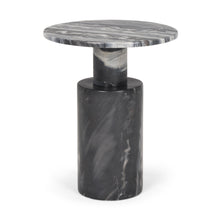Load image into Gallery viewer, Stone And Wood Tray Table - Gray
