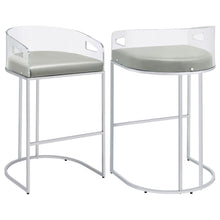 Load image into Gallery viewer, Mello - Upholstered Bar Chair (Set of 2) - Gray
