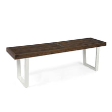 Load image into Gallery viewer, Intrinsic - Outdoor Dining Bench With Slat Top
