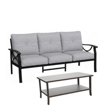 Load image into Gallery viewer, Patio Furniture Set With Coffee Table And Cushions For Backyard

