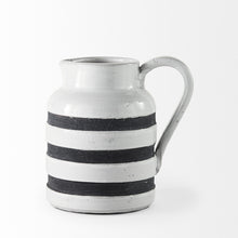 Load image into Gallery viewer, Cylinder Urns Jars (392202) - Blue / White
