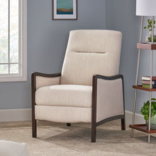 Load image into Gallery viewer, Drury - Contemporary Fabric Upholstered Pushback Recliner

