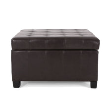 Load image into Gallery viewer, Isabella - Contemporary Ottoman With Storage
