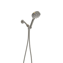 Load image into Gallery viewer, Multi Function Adjustable Hand Shower 8 Function Hand Shower, Plastic Construction - Brushed Nickel
