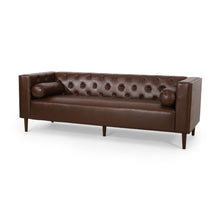 Load image into Gallery viewer, Contemporary 3 Seater Sofa With Tufted Design
