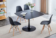 Load image into Gallery viewer, Table Mid-Century Dining Table For 4-6 People With Round Table Top, Pedestal Dining Table, End Table Leisure Coffee Table
