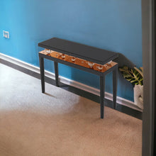 Load image into Gallery viewer, Mirrored Console Table - Black

