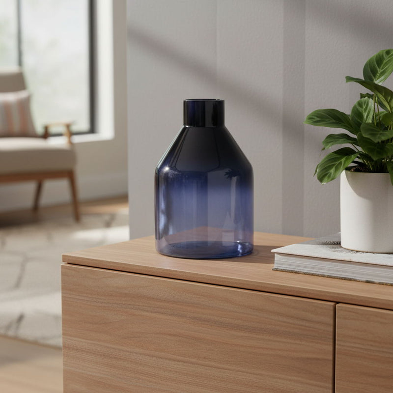 Ombre Cylinder Table Vase - Blue