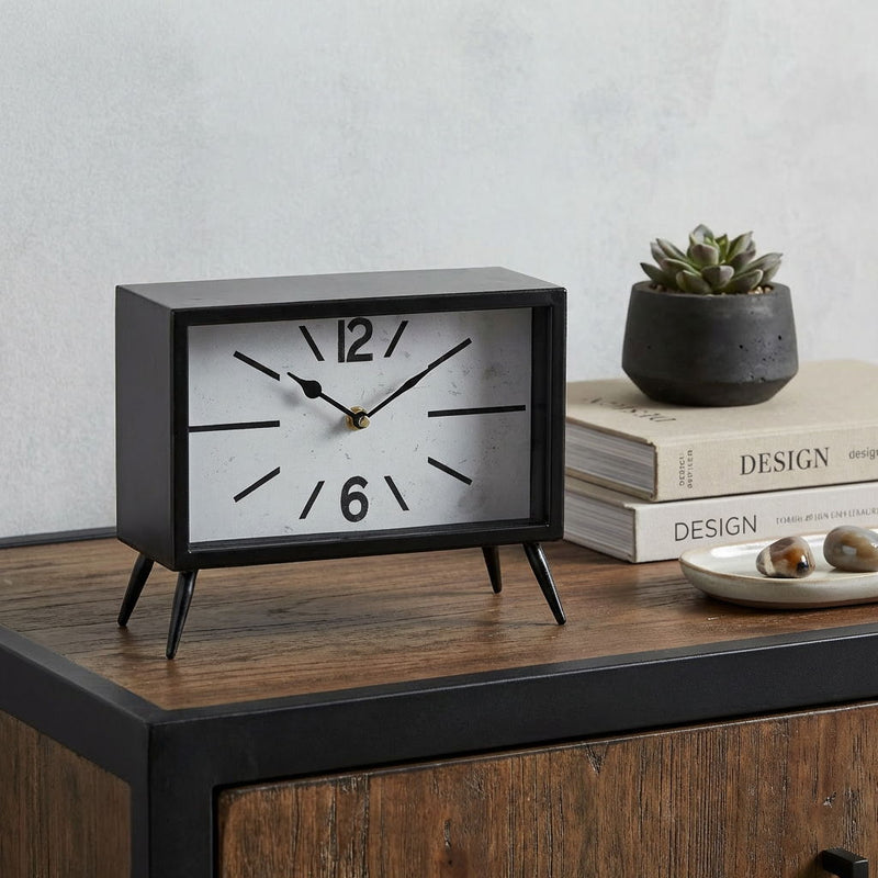 Table Clock (376227) - Black / White