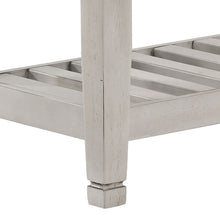 Load image into Gallery viewer, Bench With Upholstery Design - Ivory
