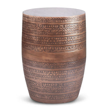 Load image into Gallery viewer, Johnsen - Handcrafted Large Metal Accent Table
