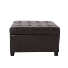 Load image into Gallery viewer, Isabella - Contemporary Ottoman With Storage
