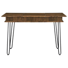 Load image into Gallery viewer, Writing Desk With 4 Hidden Storages - Brown
