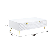 Load image into Gallery viewer, Gaines - High Gloss Coffee Table - White
