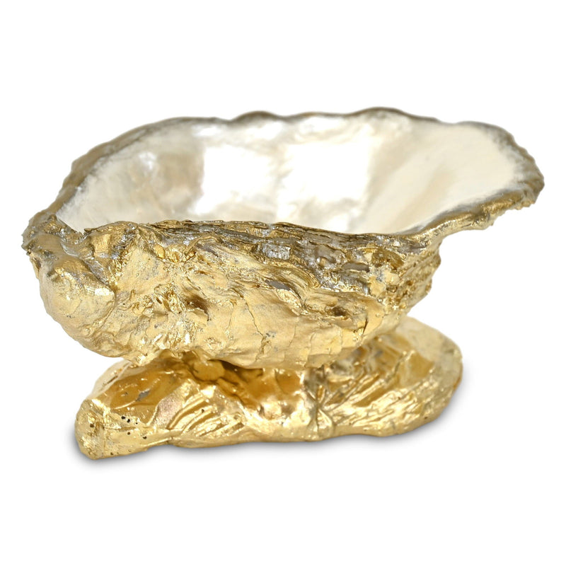 5" Resin Handmade Trinket Tray - Gold