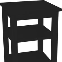 Load image into Gallery viewer, 28" Solid Wood Nightstand - Black
