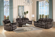 Load image into Gallery viewer, Zubaida - Two Tone 3 Piece Recliner Living Room Set
