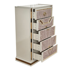 Load image into Gallery viewer, Omari - 5 Drawer Chest - Beige

