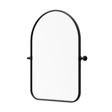 Load image into Gallery viewer, 36" Metal Arch Framed Accent Mirror - Black
