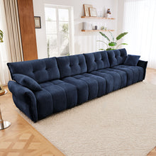 Load image into Gallery viewer, Modern Sofa &amp; Pillows, Textured Cover, High Rebound Cushions
