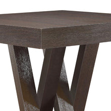 Load image into Gallery viewer, Double X Base Square Bar Table - Cappuccino
