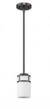 Load image into Gallery viewer, Minimalist Cylindrical Hanging Light - Brushed Bronze
