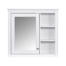 Load image into Gallery viewer, Wall Mounted Medicine Cabinet With Mirror And 3 Open Shelves

