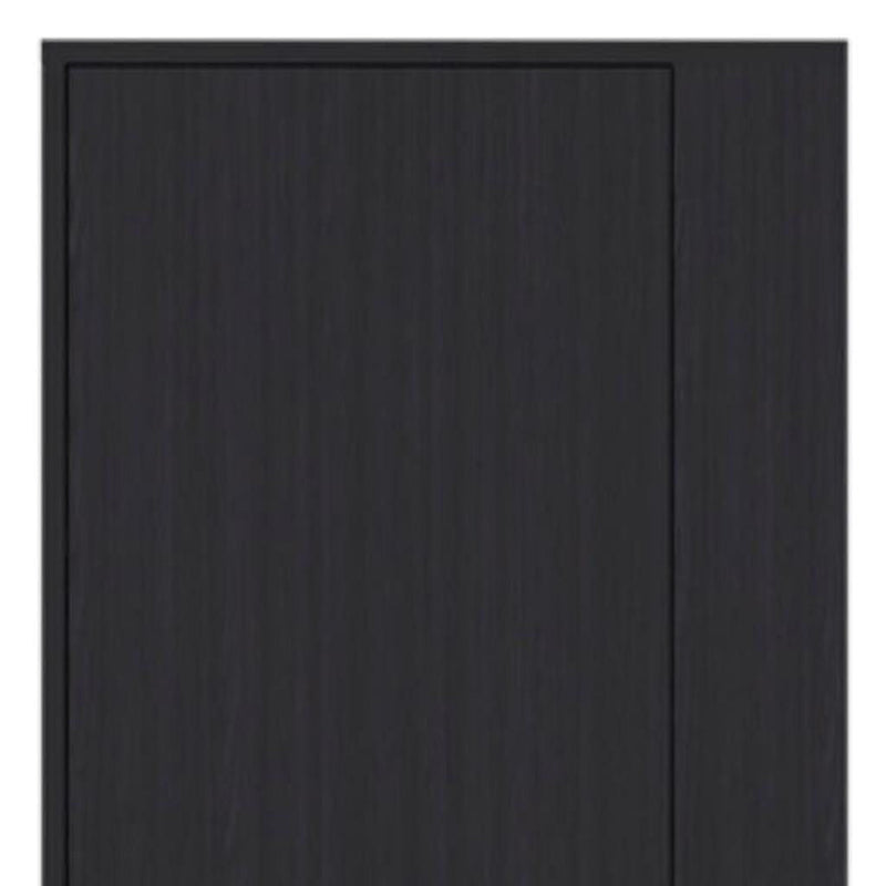 21" Wood Accent Chest - Black