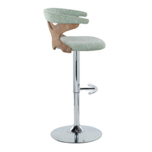 Load image into Gallery viewer, Gardenia - Contemporary Adjustable Barstool With Swivel / Rounded T Footrest (Set of 2)
