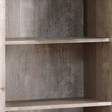 Load image into Gallery viewer, Adjustable Four Tier Bookcase - Taupe
