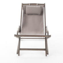 Load image into Gallery viewer, NIKKI BEACH SLING CHAIR - GREY
