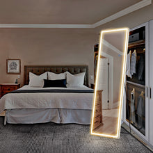 Load image into Gallery viewer, Freestanding Frameless Standing Mirror - White
