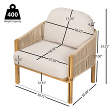 Load image into Gallery viewer, Grotta - Outdoor Wood Club Chair (Set of 2)
