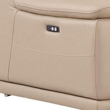 Load image into Gallery viewer, Leather Modular L Shaped Five Piece Corner Sectional - Beige
