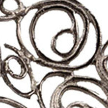 Load image into Gallery viewer, Abstract Circles Oval Decorative Bowl (628127) - Silver

