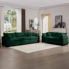 Load image into Gallery viewer, Elegant Oversized Sectional Sofa Set With Deep Seats And Flexible Layout
