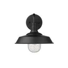 Load image into Gallery viewer, Shallow Plate Shape Wall Light - Matte Black
