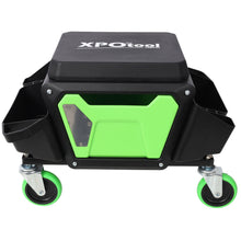 Load image into Gallery viewer, Heavy Duty Mechanic Stool With Wheels And Soft Rubber Cushion And 330Lbs Capacity - Green
