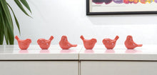 Load image into Gallery viewer, Bird Figurine (Set of 6) - Pink
