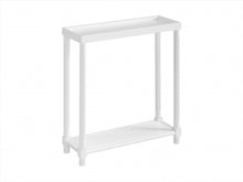 Load image into Gallery viewer, Wood Rectangular End Tables With Shelf (Set of 2) - White
