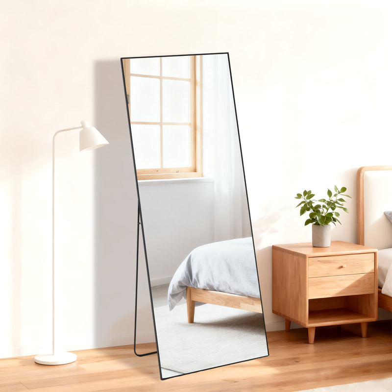 Aluminum Framed Mirror - Gold