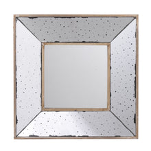 Load image into Gallery viewer, Distressed Accent Mirror, Traditional Style Framed Wall Mirror For Living Room
