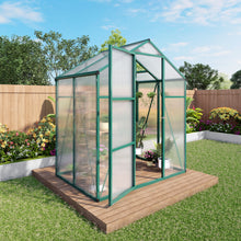 Load image into Gallery viewer, Polycarbonate Walk-In house, Raised Base For Outdoor In All Season
