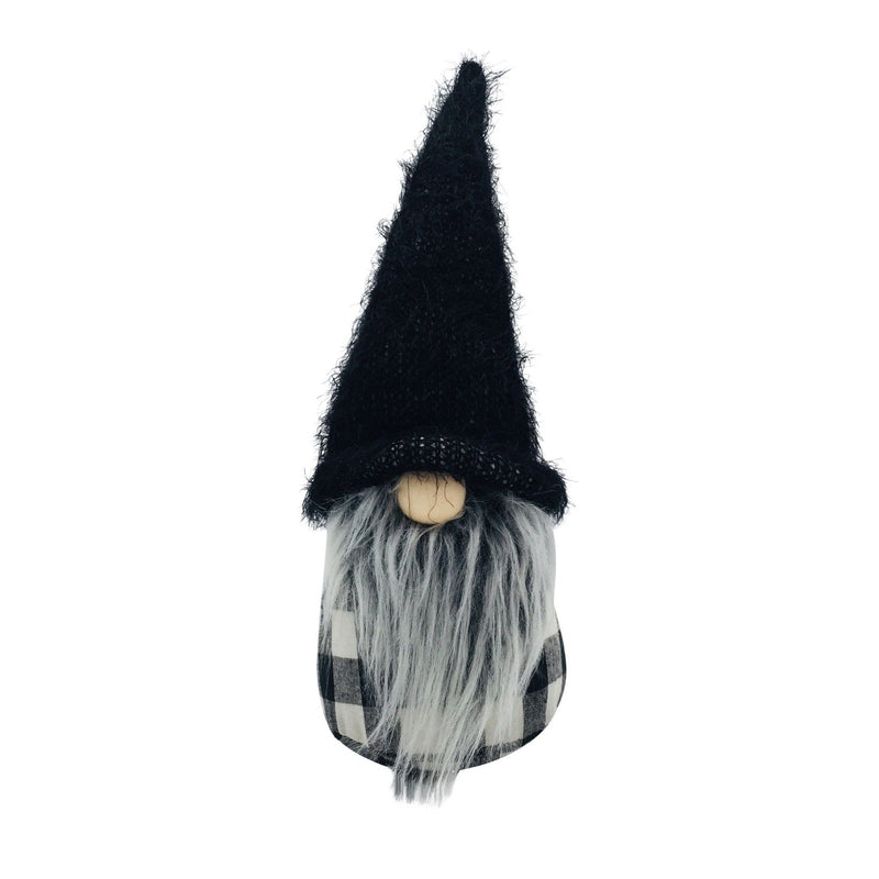 Buffalo Check Groovy Gnome - Black / White