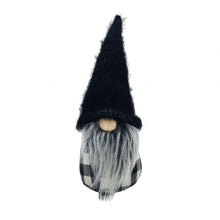 Load image into Gallery viewer, Buffalo Check Groovy Gnome - Black / White
