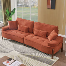 Load image into Gallery viewer, Comfortable Deep Seated Sofa With Pillows
