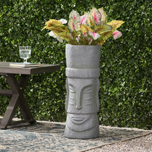 Load image into Gallery viewer, Classic Flower Planter With Magnesium Oxide Material - Stone Gray
