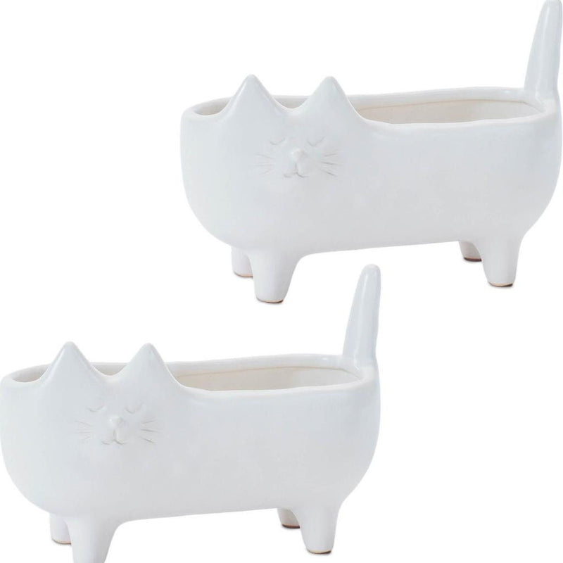 Statue Planters (Set of 2) - White