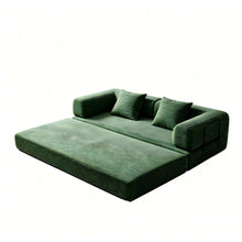 Load image into Gallery viewer, Convertible Sofa Bed With Removable Pillows
